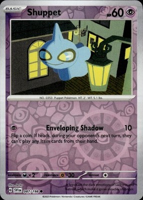 Shuppet 087/198 Scarlet & Violet Ungraded