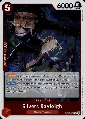 Silvers Rayleigh OP09-005 Emperors in the New World Ungraded