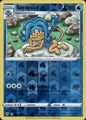 Simipour 042/189 Darkness Ablaze Ungraded