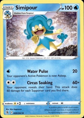 Simipour 069/264 Fusion Strike Ungraded