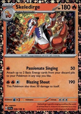Skeledirge 038/198 Miscellaneous Cards & Products Ungraded