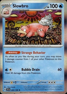 Slowbro 043/198 Scarlet & Violet Ungraded