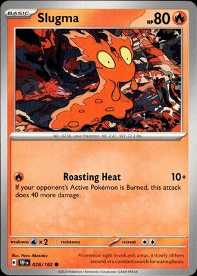Slugma 028/162 Temporal Forces Ungraded