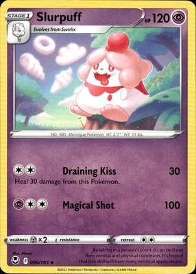 Slurpuff 084/195 Silver Tempest Ungraded