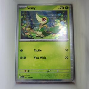 Snivy 001/086 SV: Black Bolt Ungraded