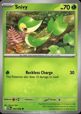 Snivy 004/088 Perfect Order Ungraded