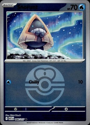 Snorunt (Love Ball) 046/217 Ascended Heroes Ungraded