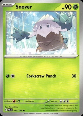Snover 010/193 Paldea Evolved Ungraded