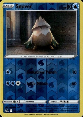 Snover 042/196 Lost Origin Ungraded