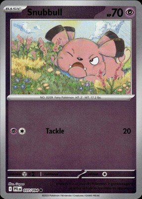 Snubbull 037/094 Phantasmal Flames Ungraded