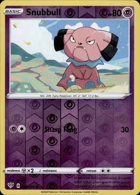 Snubbull 070/189 Darkness Ablaze Ungraded