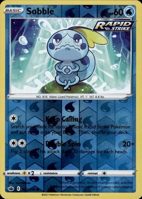 Sobble 041/198 Chilling Reign Ungraded