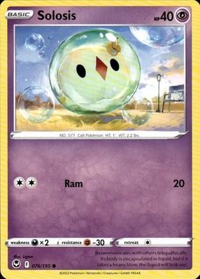 Solosis 076/195 Silver Tempest Ungraded
