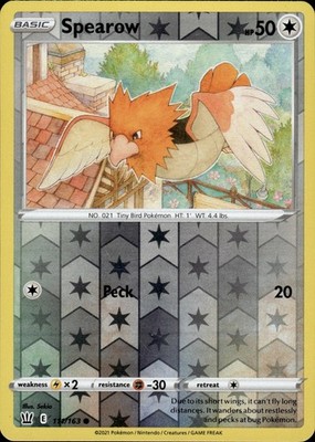 Spearow 111/163 Battle Styles Ungraded