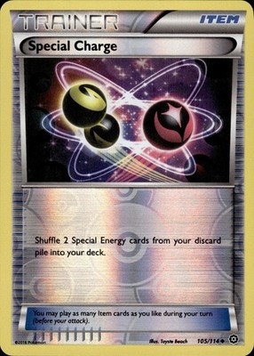 Special Charge 105/114 Steam Siege Ungraded