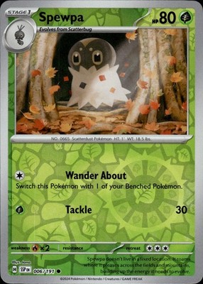 Spewpa 006/191 Surging Sparks Ungraded