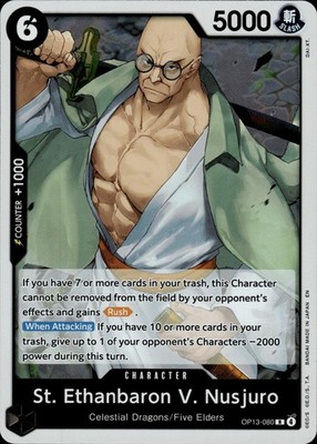 St. Ethanbaron V. Nusjuro OP13-080 Carrying On His Will Ungraded