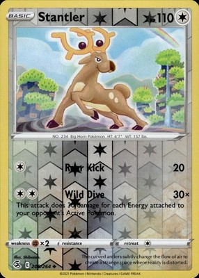 Stantler 208/264 Fusion Strike Ungraded