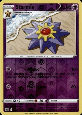 Starmie 055/172 Brilliant Stars Ungraded