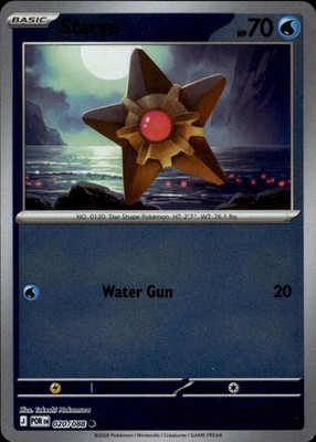Staryu 020/088 Perfect Order Ungraded