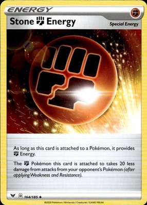 Stone Fighting Energy 164/185 Vivid Voltage Ungraded