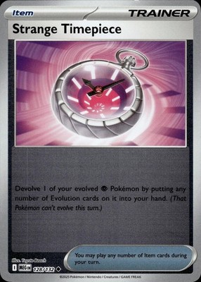 Strange Timepiece 128/132 Mega Evolution Ungraded