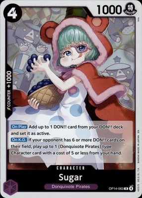 Sugar OP14-063 The Azure Sea's Seven Ungraded