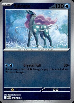 Suicune 026/094 Phantasmal Flames Ungraded