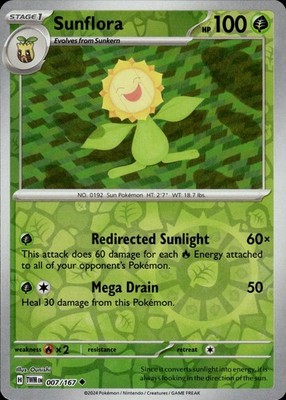 Sunflora 007/167 Twilight Masquerade Ungraded