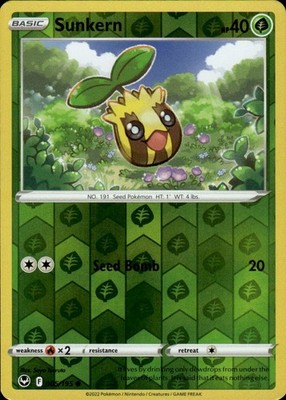 Sunkern 005/195 Silver Tempest Ungraded