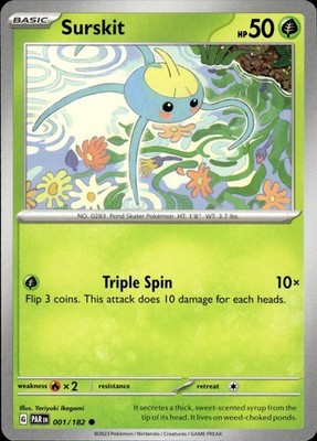 Surskit 001/182 Paradox Rift Ungraded