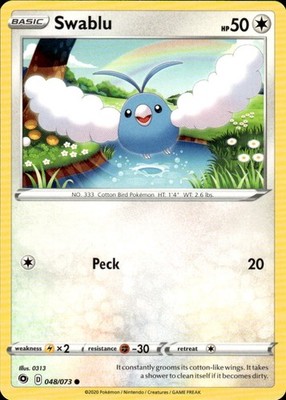 Swablu 048/073 Champion's Path Ungraded
