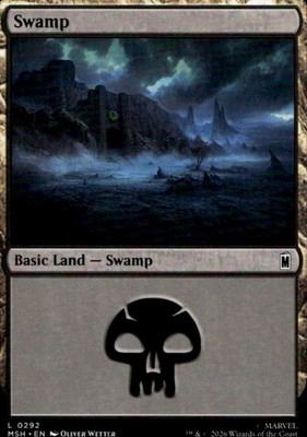 Swamp (0292) 292 Marvel Super Heroes Ungraded