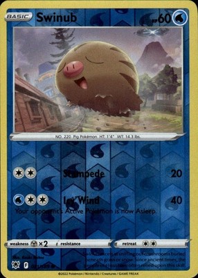 Swinub 031/189 Astral Radiance Ungraded