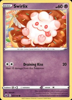 Swirlix 067/198 Chilling Reign Ungraded