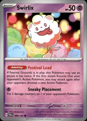 Swirlix 089/167 Twilight Masquerade Ungraded