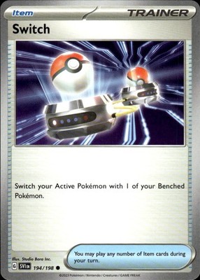 Switch 194/198 Scarlet & Violet Ungraded