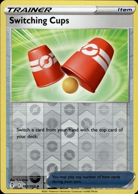 Switching Cups 162/203 Evolving Skies Ungraded