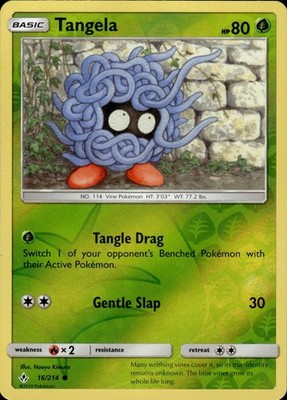 Tangela 16/214 Unbroken Bonds Ungraded