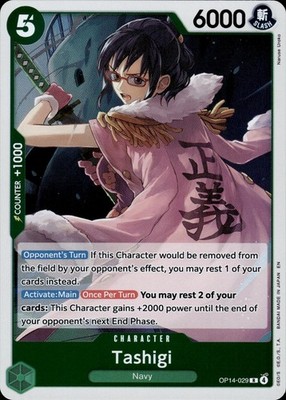 Tashigi OP14-029 The Azure Sea's Seven Ungraded