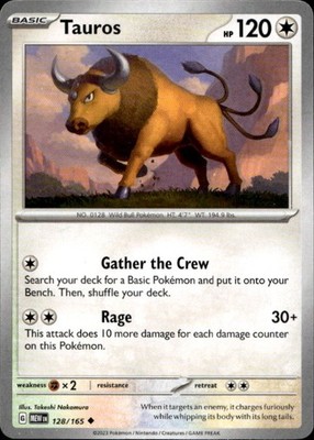 Tauros 128/165 151 Ungraded