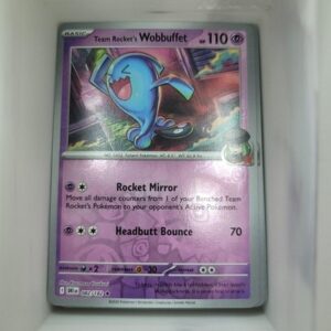 Team Rocket's Wobbuffet 082/182 Destined Rivals Ungraded