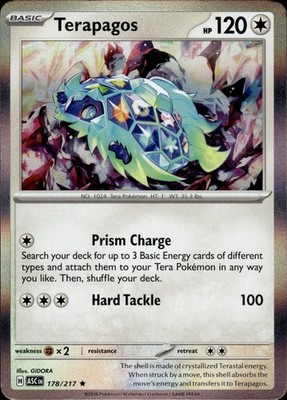 Terapagos 178/217 Ascended Heroes Ungraded