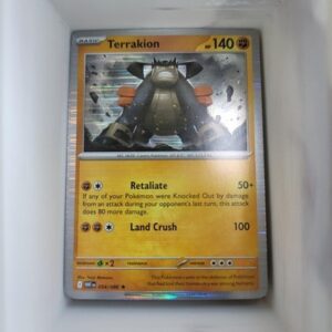 Terrakion 054/086 SV: White Flare Ungraded