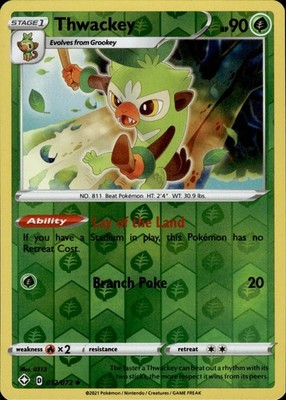Thwackey 012/072 Shining Fates Ungraded