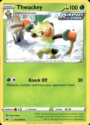 Thwackey 017/198 Chilling Reign Ungraded