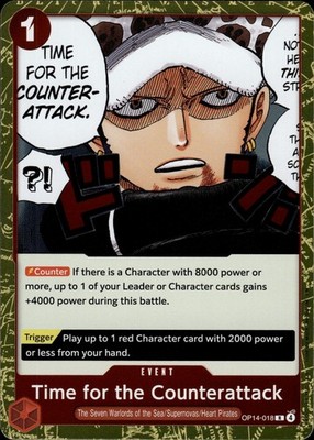 Time for the Counterattack OP14-018 The Azure Sea's Seven Ungraded