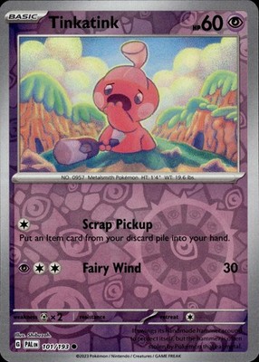 Tinkatink 101/193 Paldea Evolved Ungraded