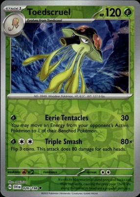 Toedscruel 026/198 Scarlet & Violet Ungraded