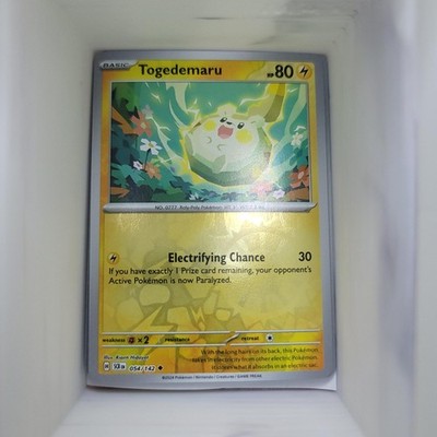 Togedemaru 54/142 Stellar Crown Ungraded